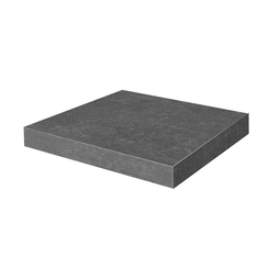 Ступень клееная угловая Kerama Marazzi Касабланка HP антрацит 33x33 см ректификат KM6012G0141RGCA