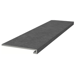 Ступень клееная фронтальная Kerama Marazzi Касабланка HP антрацит 33x119,5 см ректификат KM6012G0141RGCF