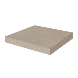 Ступень клееная угловая Kerama Marazzi Касабланка HP бежевый светлый 33x33 см ректификат KM6012G0191RGCA