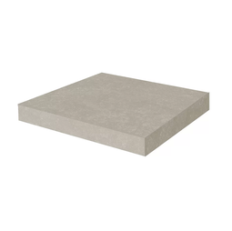 Ступень клееная угловая Kerama Marazzi Касабланка HP серый светлый 33x33 см ректификат KM6012G0201RGCA