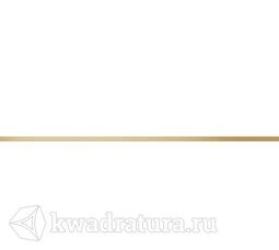 Бордюр Cersanit металлический декорированный золотом 1х60 MT1L382