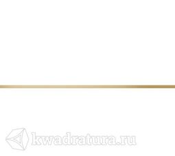 Бордюр Cersanit металлический декорированный золотом 1х60 MT1L382