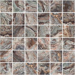 Декор мозаика Laparet Brouni коричневый 30x30