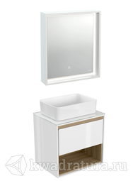 Комплект мебели для ванной Cersanit Louna 60 белый