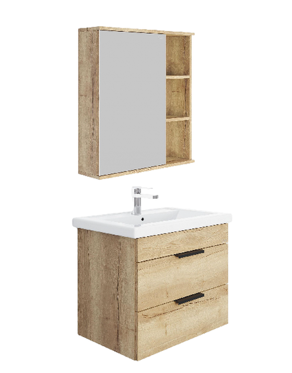 Комплект мебели для ванной Onika Легран 70.13 дуб галифакс