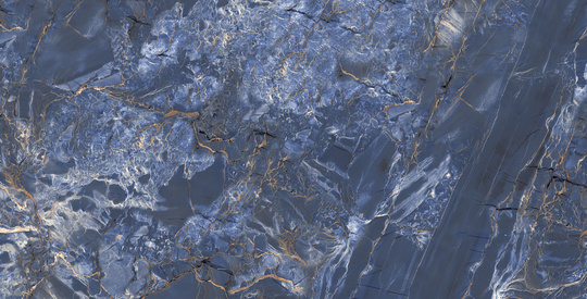 Керамогранит Azario Crystal Blue High Glossy 60x120 см