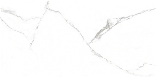 Керамогранит Laparet Pristine White белый 60x120 см полированный