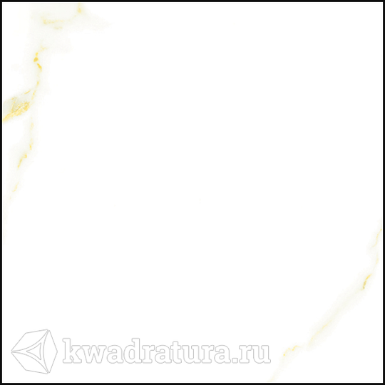 Керамогранит Laparet Golden White Statuario 60x60 см полированный