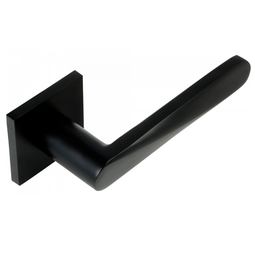 Дверная ручка на тонкой розетке Adden Bau Ledo S-522 Black