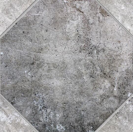 Напольная плитка Березакерамика Ливорно серый 41,5х41,5 см