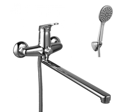 Смеситель для ванны Lemark LM3151C Omega с душевой лейкой