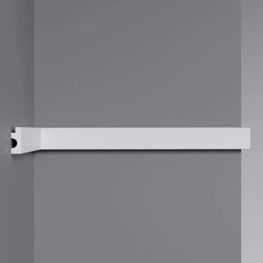 Закрывающий молдинг для 3D панели Decomaster D318-2 под покраску