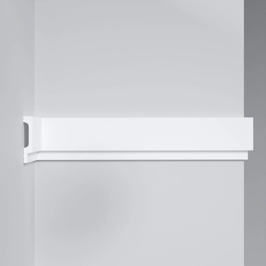 Закрывающий молдинг для 3D панели Decomaster D319-1 под покраску