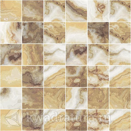 Декор Laparet Honey мозаика бежевая 30x30