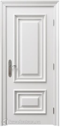 Межкомнатная дверь Нарцисс ДГ эмаль белая