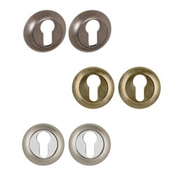 Накладка под цилиндр Punto ET.R.ZR54 круглая в цвет ручки