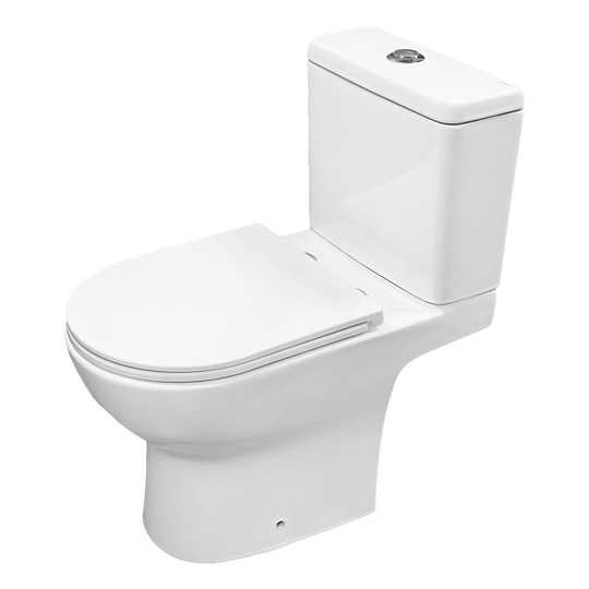 Унитаз напольный Azario Бетти AZ-2802-S сиденье микролифт