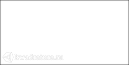 Настенная плитка Нефрит-керамика Kids белая 20x40 см