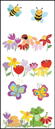 Панно Нефрит-керамика Kids Flora 40x100 см