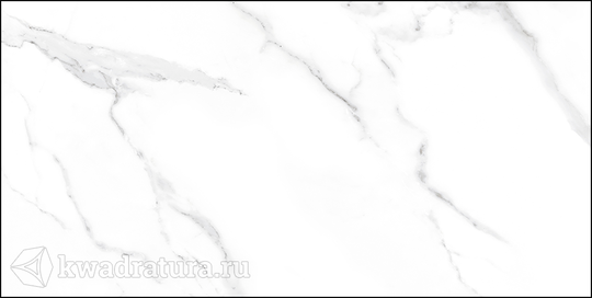Настенная плитка Laparet Blondi белая 25x50 см
