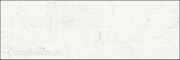Декор Laparet Rock мозаичный белый 20x60 см
