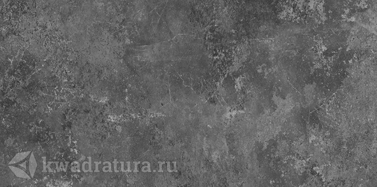 Настенная плитка Laparet West графитовая 25x50 см