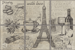 Настенная плитка Terracotta Vintage Voyage Paris 20x30 см