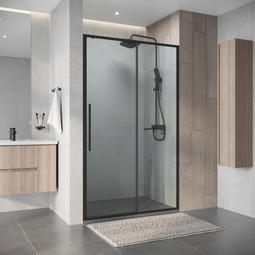 Душевая дверь Niagara Nova NG-34-11AGR 110x195 графит прозрачное стекло