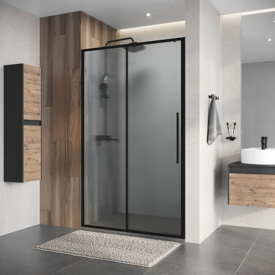 Душевая дверь Niagara Nova NG-84-L13CHB 130x195 стекло шиншилла
