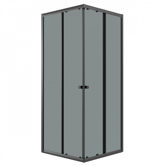 Душевой уголок Niagara Eco NG-1009-14QT 90x90x190 черный профиль
