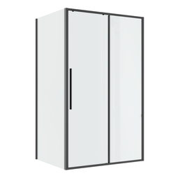 Душевой уголок Niagara Nova NG-34-12AGR-A80GR-34 120х80х195 графит прозрачное стекло