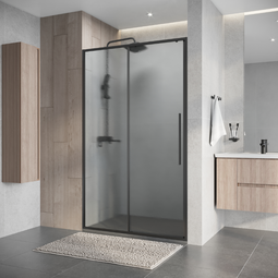 Душевая дверь Niagara Nova NG-34-L11CHGR 110x195 графит стекло шиншилла