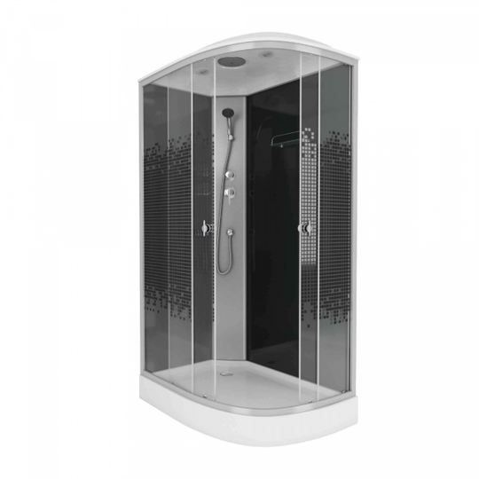 Душевая кабина Niagara Eco NG-4512-14L/R 120х80х215 стекло с рисунком мозаика