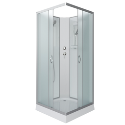 Душевая кабина Niagara Classic NG-1101-14BK 90x90x200 матовое стекло без крыши