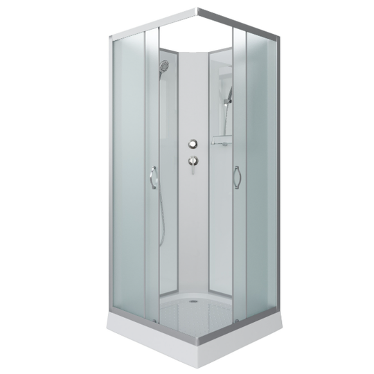 Душевая кабина Niagara Classic NG-1101-14BK 90x90x200 матовое стекло без крыши