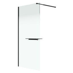 Душевая перегородка Niagara Nova NG-582-90Black 90x200 стекло белый градиент
