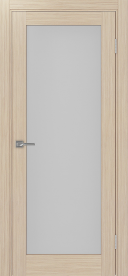 Межкомнатная дверь OPorte Турин 501.2 Дуб беленый стекло мателюкс