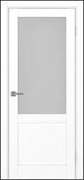 Межкомнатная дверь OPorte Турин 502.21 Белый снежный