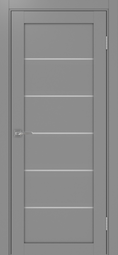 Межкомнатная дверь OPorte Турин 506 Серый