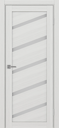 Межкомнатная дверь OPorte Турин 506U Ясень серебристый