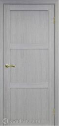 Межкомнатная дверь OPorte Турин 530 Дуб серый