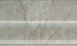 Плинтус Kerama Marazzi Кантата серый светлый 25х15 см FMB033