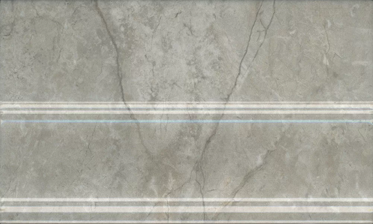 Плинтус Kerama Marazzi Кантата серый светлый 25х15 см FMB033