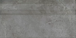 Плинтус Kerama Marazzi Риальто серый темный 40x20 см ректификат FME031R