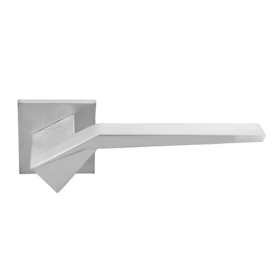 Дверная ручка Porta di Parma Origami 205.02 матовый хром