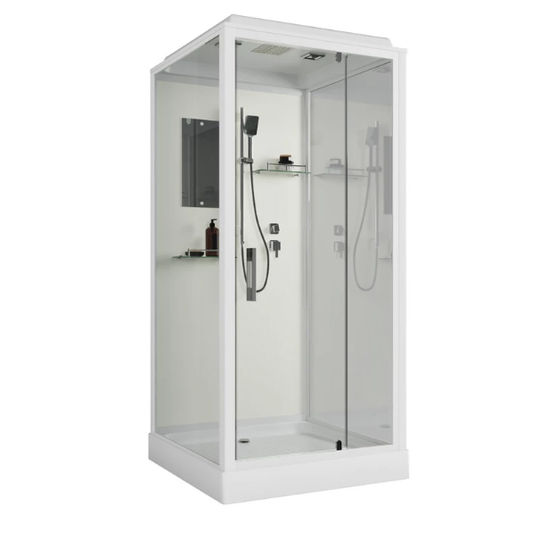 Душевая кабина Niagara Standart ST90/15Q 90х90х215 белый профиль