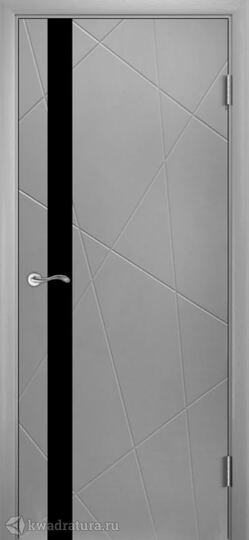 Межкомнатная дверь Двери и К 63 Страйк ДО эмаль светло-серый