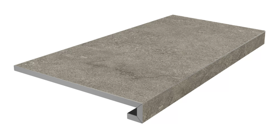 Ступень клееная фронтальная Kerama Marazzi Портленд бежевый темный 33x80 см ректификат KM8080G0021RGCF