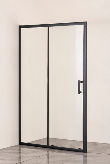 Душевая дверь Taliente TA-150-1CB 150x195 черный профиль
