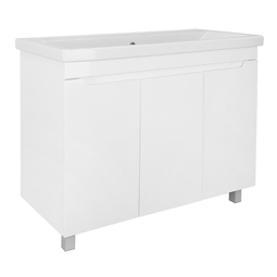 Тумба с раковиной Azario Kantri 100 белый